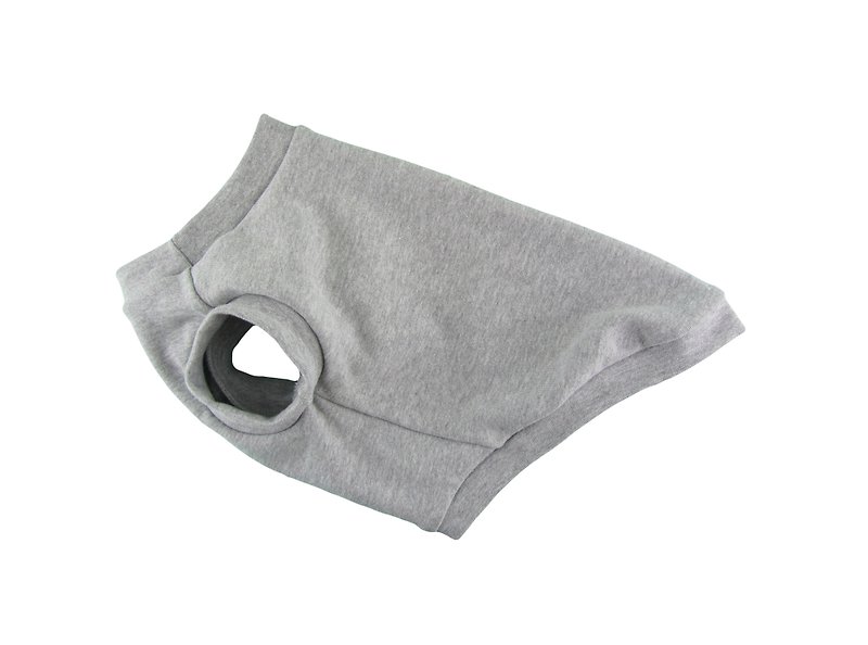 Gray THICK 1 x 1 Rib Knit Tank Top, Dog Apparel - Clothing & Accessories - Other Materials Gray