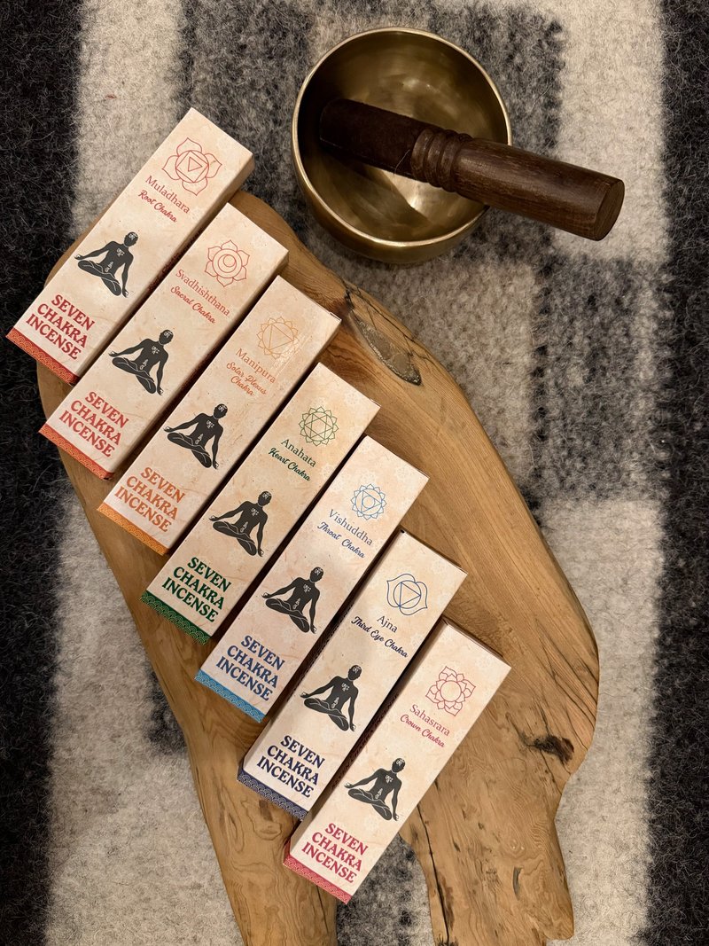 七脈輪能量藏香 - 香薰/精油/線香 - 植物．花 