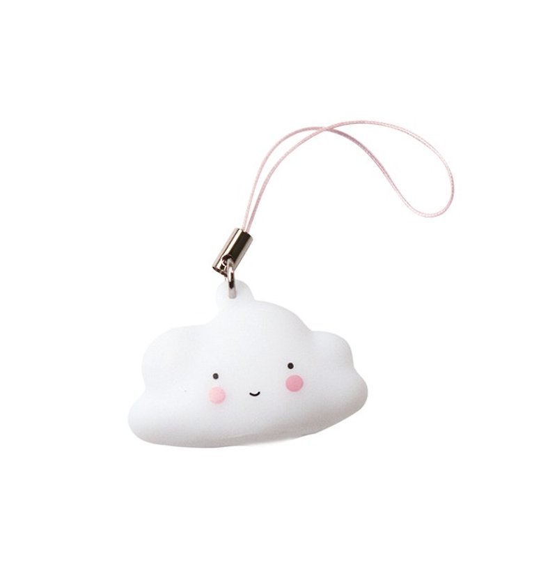 Dutch a Little Lovely Company – Healing Cloud Charm - Items for Display - Plastic White