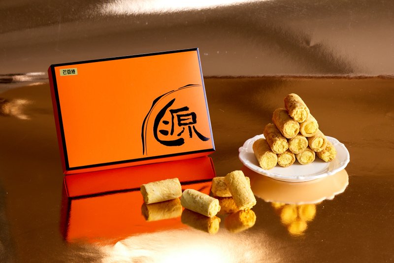 芒香卷點心盒 - 零食/點心 - 新鮮食材 橘色