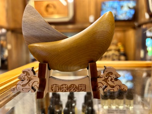 松檜木創 小組|心想事成∣肖楠Q版筊杯∣伴手禮|心誠則 靈|有求必應