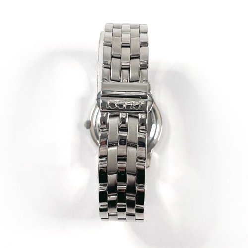 日本直送 中古美品】グッチ GUCCI 腕時計 5500L ステンレス