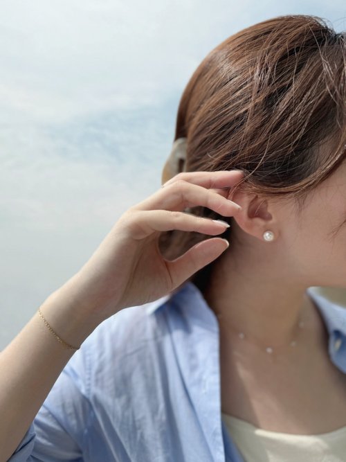 Mikado Jewellery :: 預購 :: 經典耳環- 14K純金日本Akoya珍珠耳環