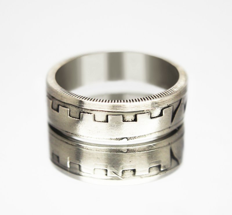 Poland Coin Ring 20 zloty 1974 coin rings for men coin rings for women - 戒指 - 其他金屬 