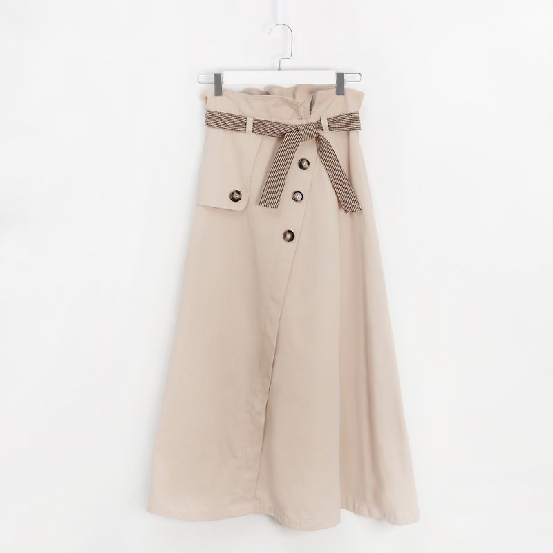 Flower Bud Umbrella Personalized Long Skirt-Adult - Parent-Child Clothing - Cotton & Hemp 