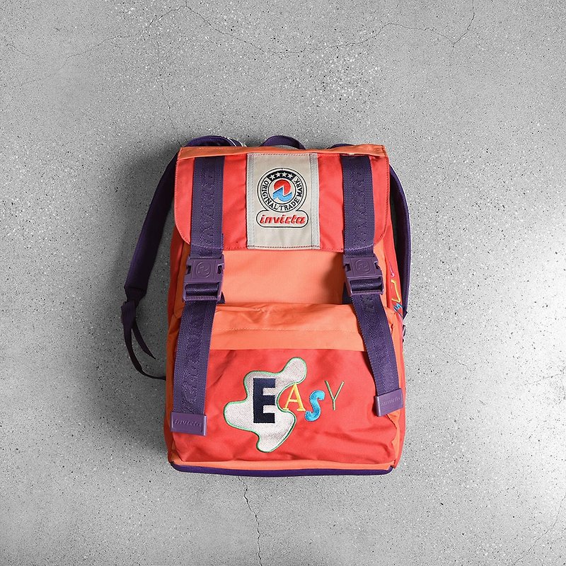 Japanese primary school mountaineering bag - กระเป๋าเป้สะพายหลัง - วัสดุอื่นๆ สีแดง