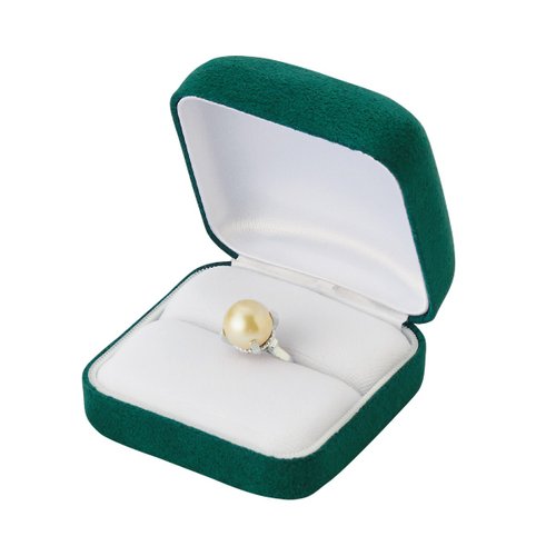 AndyBella Jewelry 戒指盒, 對戒盒, 翡翠綠系列珠寶盒, 日本原裝進口
