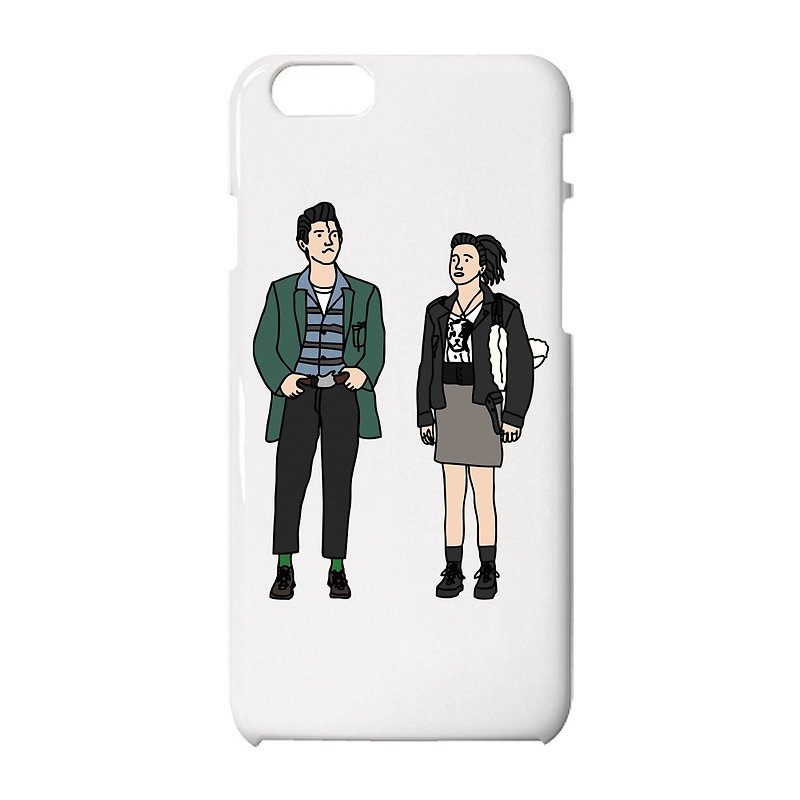 Jun & Mitsuko iPhone case - Phone Cases - Plastic White