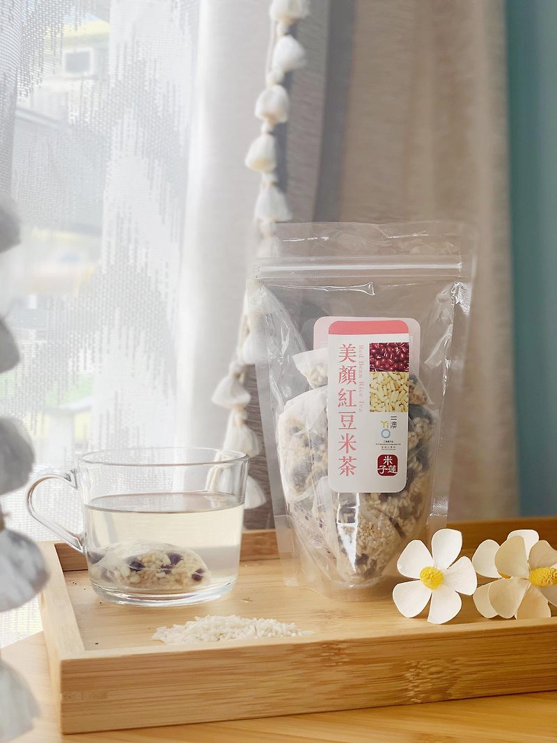 Beauty Red Bean Rice Tea | Erao X Mizilian | Local Series - Tea - Fresh Ingredients Pink