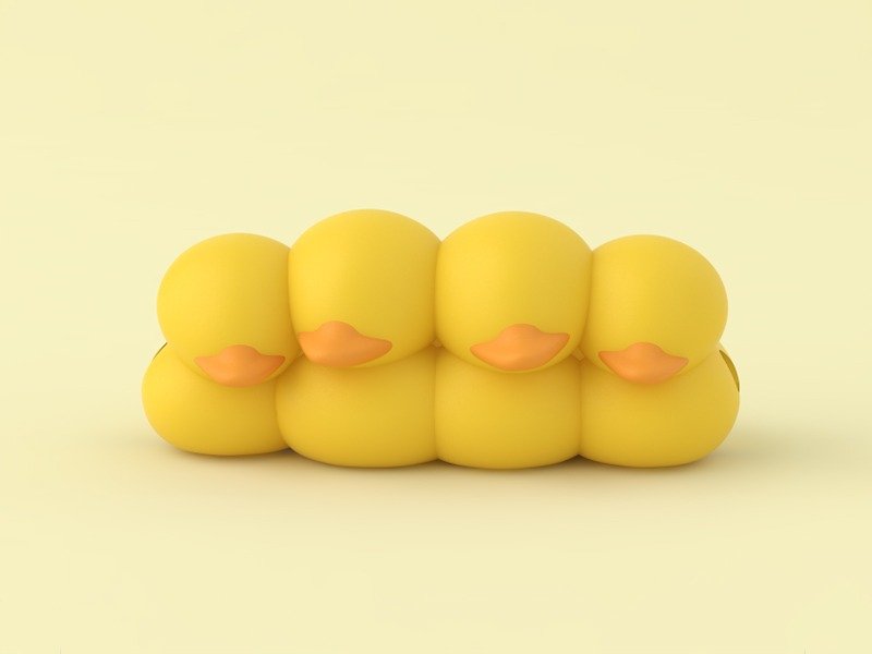 Rubber Ducks Yellow Duck Pot Holder - เครื่องครัว - ซิลิคอน สีเหลือง