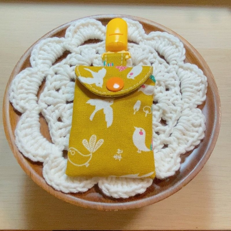 Baby Series Safety Clip Amulet Pouch - For Adults and Children - Omamori - Cotton & Hemp Multicolor