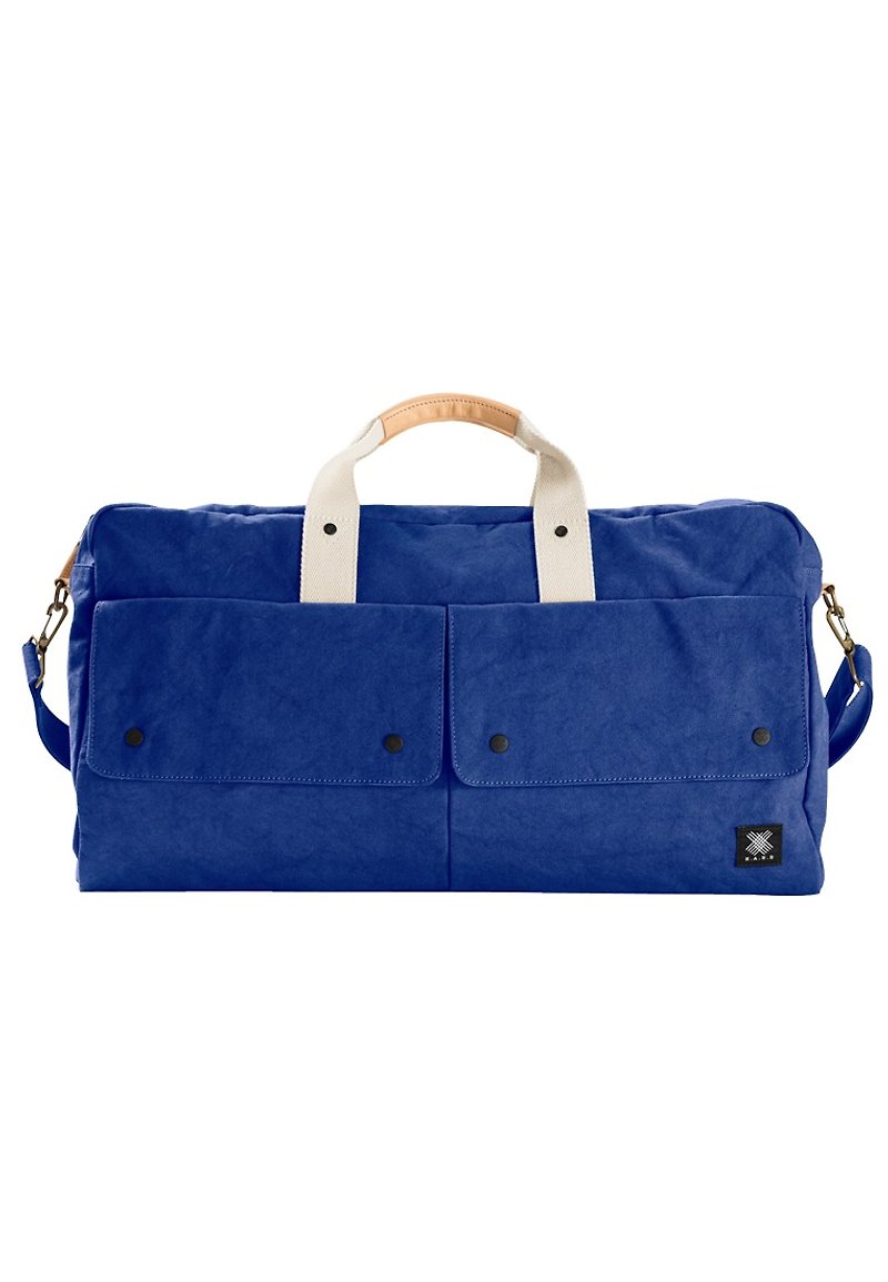 The Weekender Travel Bag Italy Canvas and leather -- Blue - Handbags & Totes - Other Materials Blue