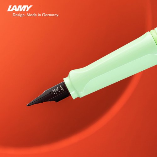 LAMY TAIWAN 官方旗艦館 【雷雕免費刻字】 全球限量 漢字尖鋼筆禮盒 / safari - 薄荷綠