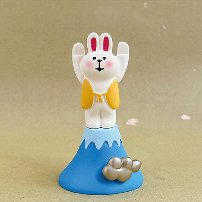 Japanese Decole Concombre - Lucky Rabbit - ของวางตกแต่ง - เรซิน หลากหลายสี