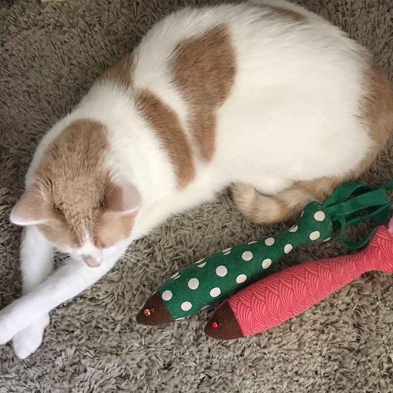 Cat toy-pink - ของเล่นสัตว์ - ผ้าฝ้าย/ผ้าลินิน สึชมพู