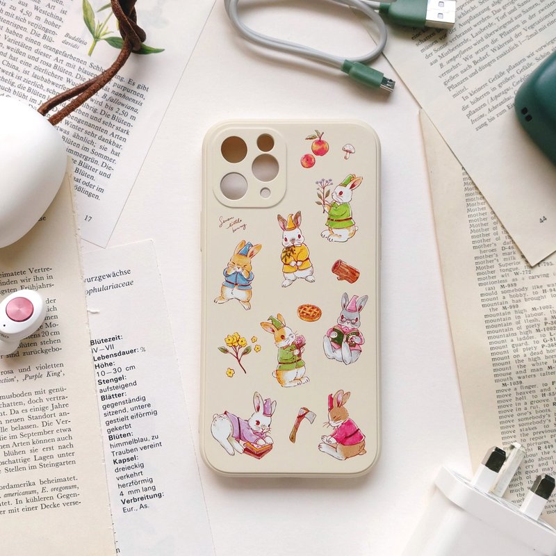 Broken code special price - full screen dwarf rabbit mobile phone case - เคส/ซองมือถือ - ซิลิคอน 