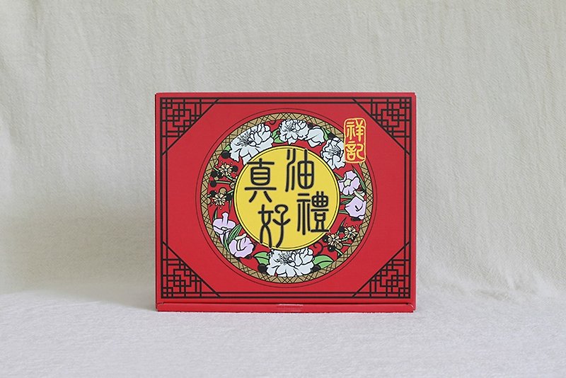 [Group purchase gift box/free shipping]│12% off [Xiangji] Oil gift box (3 in group) - อื่นๆ - อาหารสด สีแดง