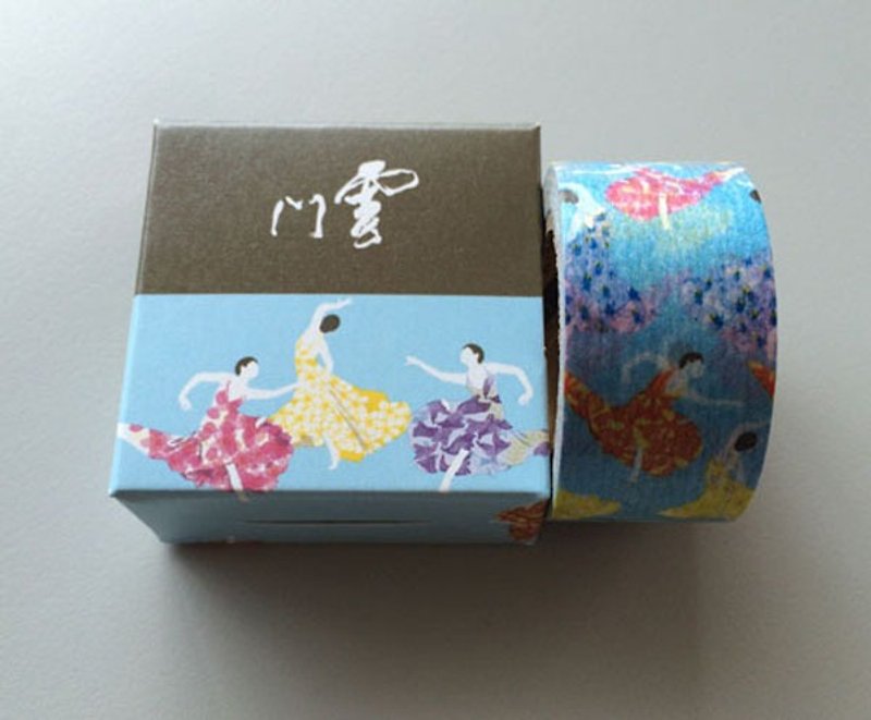[Cloud Gate Dance Collection Cultural and Creative Products] Washi Tape-Hua Xie Hua Fei (ZCA04002) - มาสกิ้งเทป - กระดาษ 