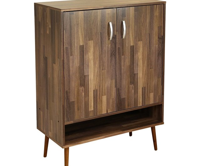 下駄箱　キャビネット　ナチュラルウッド LOWYA シューズボックス シューズキャビネット シューズラック