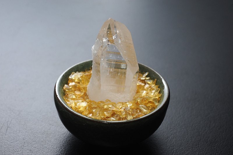 雷姆利亞水晶柱(Lemurian Quartz)L2/礦石/水晶/淨化/靈療/冥想 - 裝飾/擺設  - 水晶 