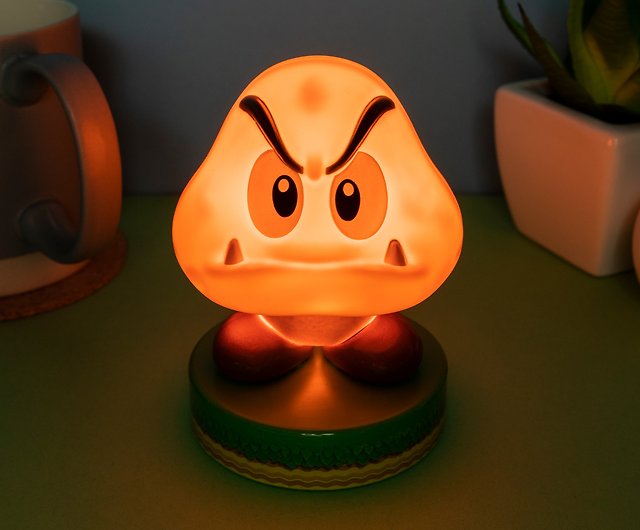 Paladone Super Mario Goomba 3D LightIdeal for Kids Bedrooms Office & Home 