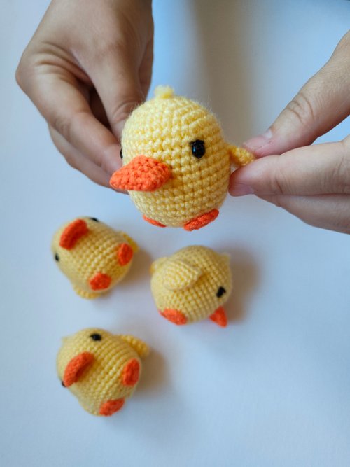 【Tkizw】　アヒル　あみぐるみ 35センチ Tkizw】 アヒル あみぐるみ 35センチ Happy Duck amigurumi