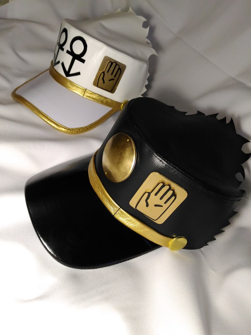 Jotaro Kujo from JoJos Bizarre Adventure cosplay hat - Hats & Caps - Other Materials Multicolor