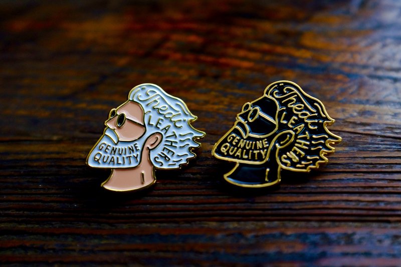 Pin 純銅別針 -Thedileathers  - 胸針 - 其他金屬 
