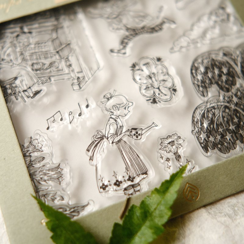 Clear Stamps Set - The Wandering Garden | original by teayou - 印章/印台 - 塑膠 