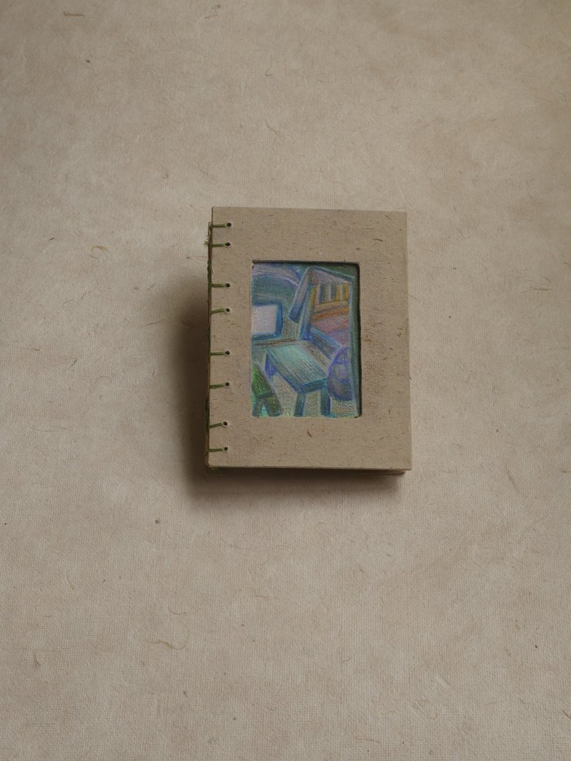 手工書/手工繪畫筆記本/手工裝訂/日記本 - 筆記本/手帳 - 紙 多色