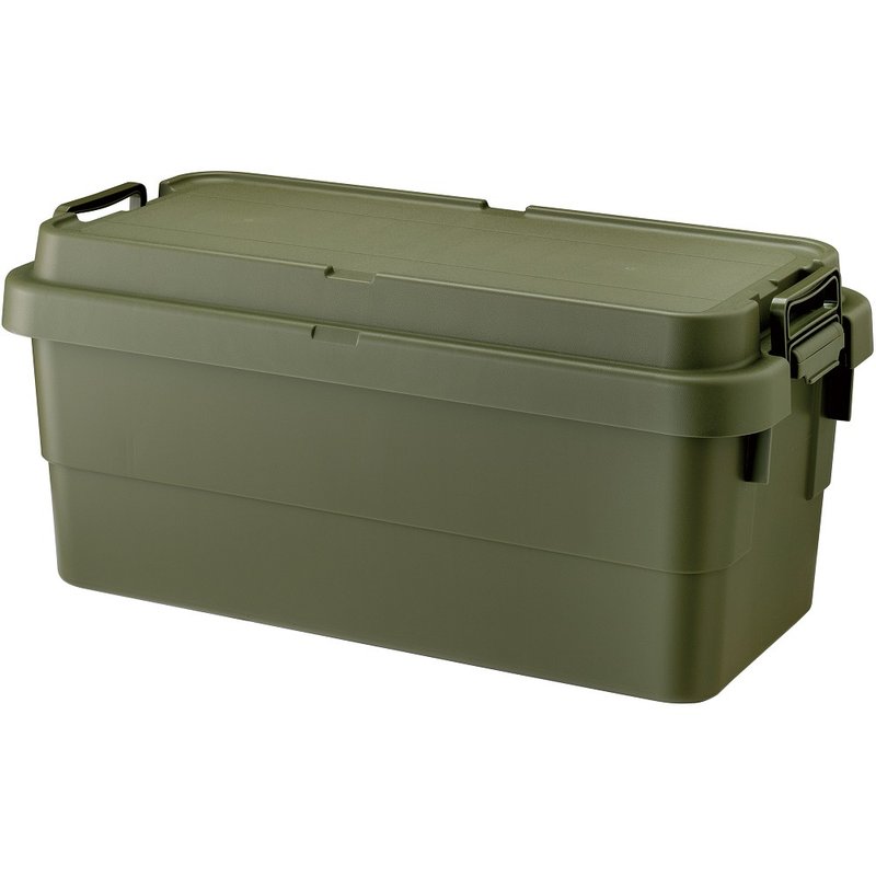 Japan RISU [second generation] TRUNK CARGO stackable multi-functional heavy-duty storage box 70L - กล่องเก็บของ - พลาสติก 