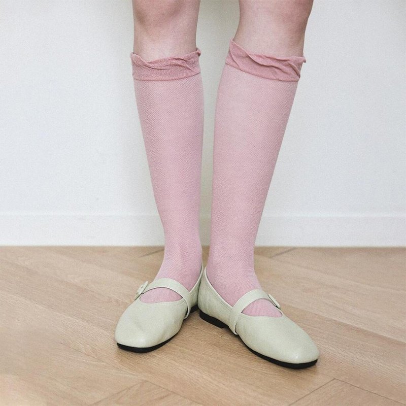 PRE-ORDER Crimp Buckle Maryjane Flat -US9025NS - 其他女皮鞋 - 其他材質 