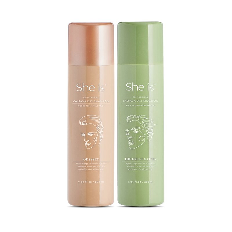 She is 控油蓬鬆乾洗髮噴霧２入優惠組 - 洗髮精/餅/皂 - 其他材質 多色