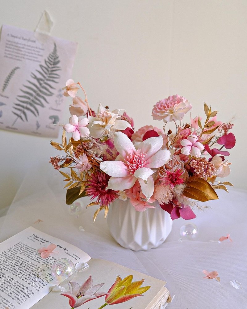 財源滾滾開幕盆花 - 擺飾/家飾品 - 植物．花 紅色
