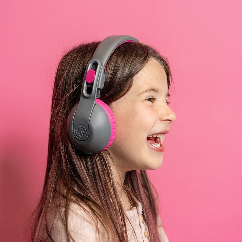 JLab JBuddies Studio 2 Over-Ear Wireless Kids Headphones Pink - หูฟัง - พลาสติก สึชมพู