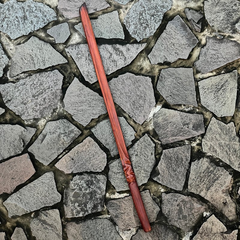 我販劍　逆刃刀　隱逆　手工木劍　藝術木刀　日本刀　魔劍 - 擺飾/家飾品 - 木頭 紅色