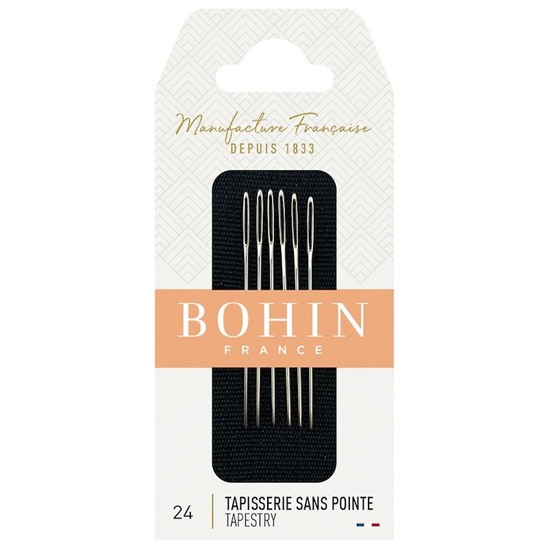Bohin Hand Sewing Needles - Tapestry - 24 - Other - Other Materials Silver
