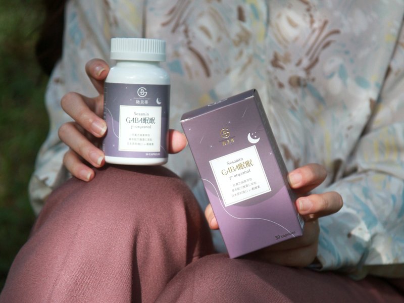 GBT馳貝蒂 GABA眠眠舒眠膠囊 (30粒/罐) - 養生/保健食品/飲品 - 其他材質 紫色