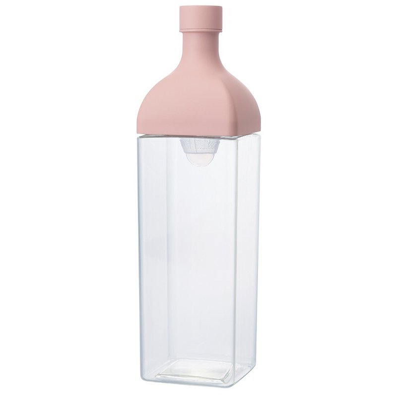 【HARIO】方形粉紅色冷泡茶壺/KAB-120-SPR - 茶壺/茶杯/茶具 - 塑膠 粉紅色