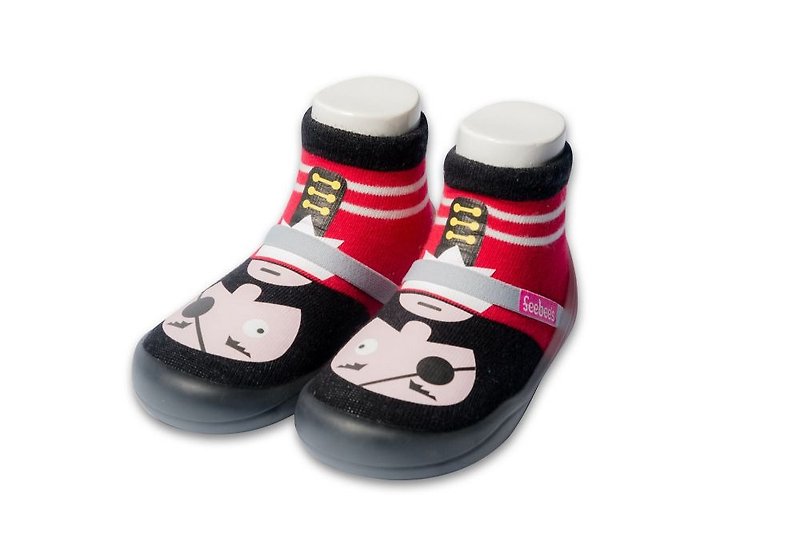 【Feebees】Cosplay Series_Pirate Captain - Kids' Shoes - Other Materials Red
