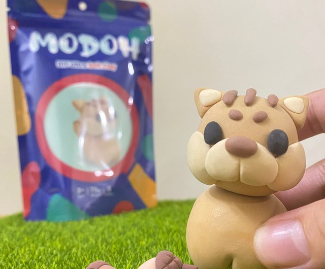 DIY手作りバッグ ミニ小動物【栗リス】Moduo 単品 超軽量粘土セット