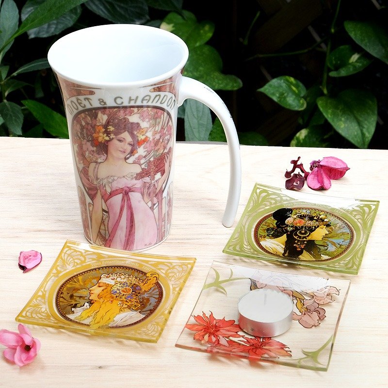 Mucha - Little Time - Teapots & Teacups - Porcelain 