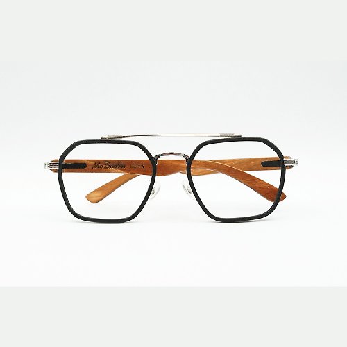 Mr.Banboo台灣手工眼鏡 年終回饋 大頭王 鏡界 -大重木胎紋F2 Mr.Banboo台灣手工眼鏡