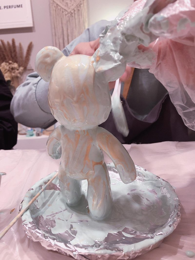 ビッグホットフルイドベア体験 1人クラス - 絵画教室・アートスクール - レジン 