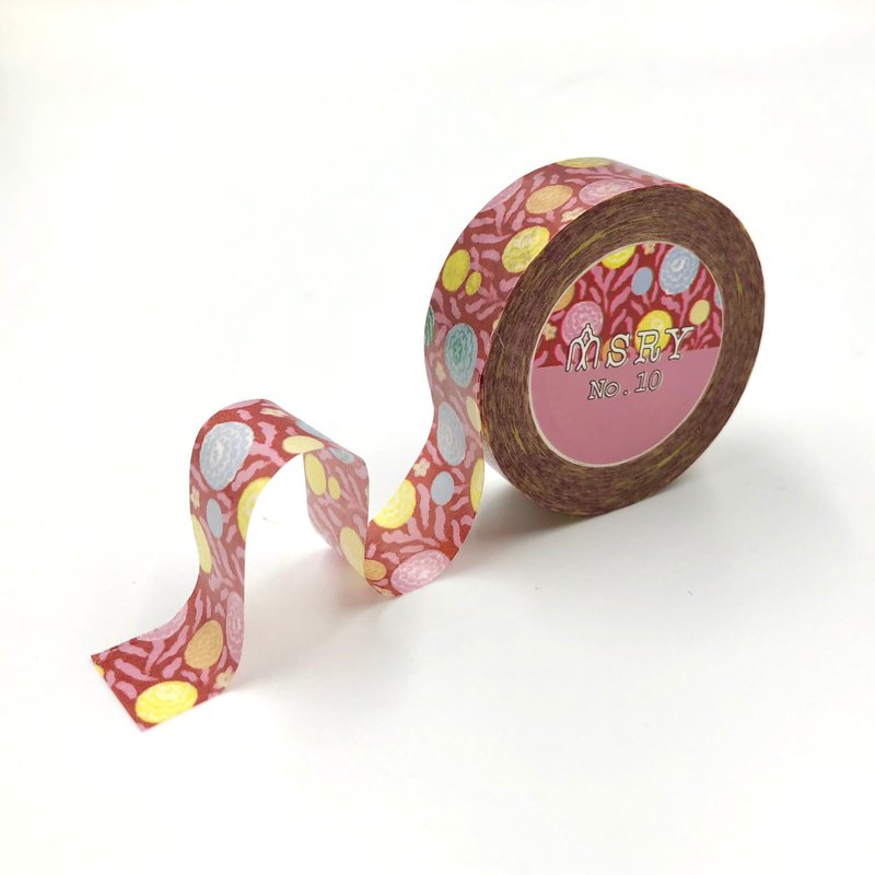 Rachel's No. 10 Printed Washi Tape | 15mm - มาสกิ้งเทป - กระดาษ หลากหลายสี