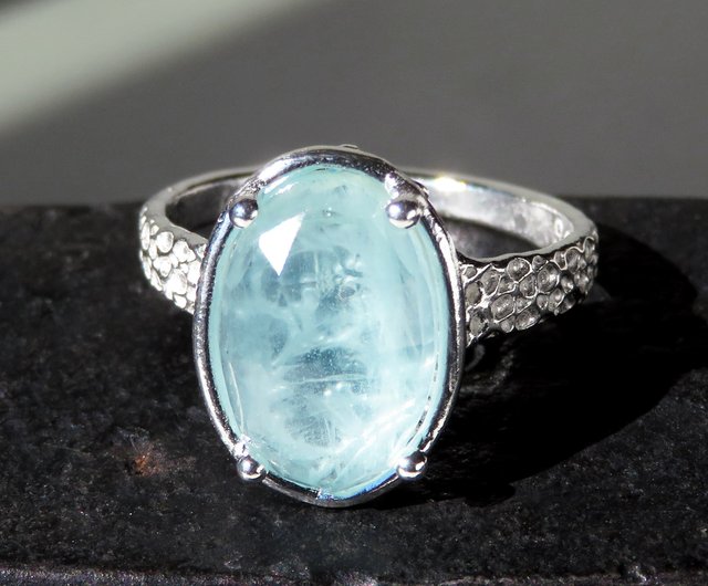 アクアマリン リング / Aquamarine Ring - ショップ NATSU WORKS