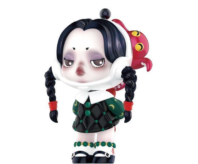 Skullpanda x Addams Family Doll Box Play (12 Boxes) - Shop POPMART