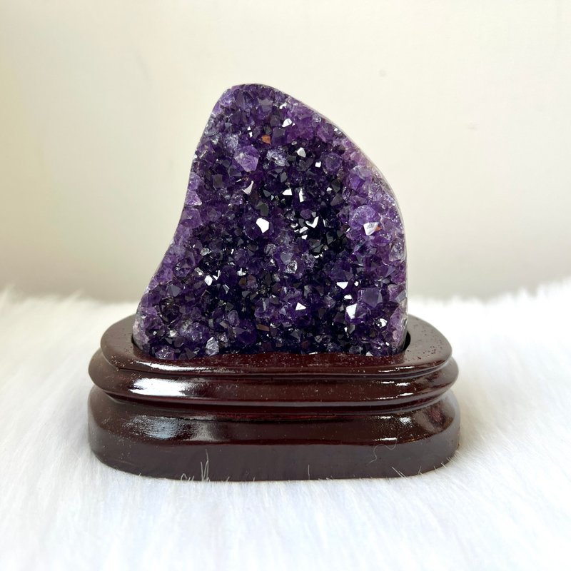 烏拉圭紫晶簇連訂造底座 | 水晶 | 水晶簇 | 水晶擺件 - 擺飾/家飾品 - 水晶 紫色