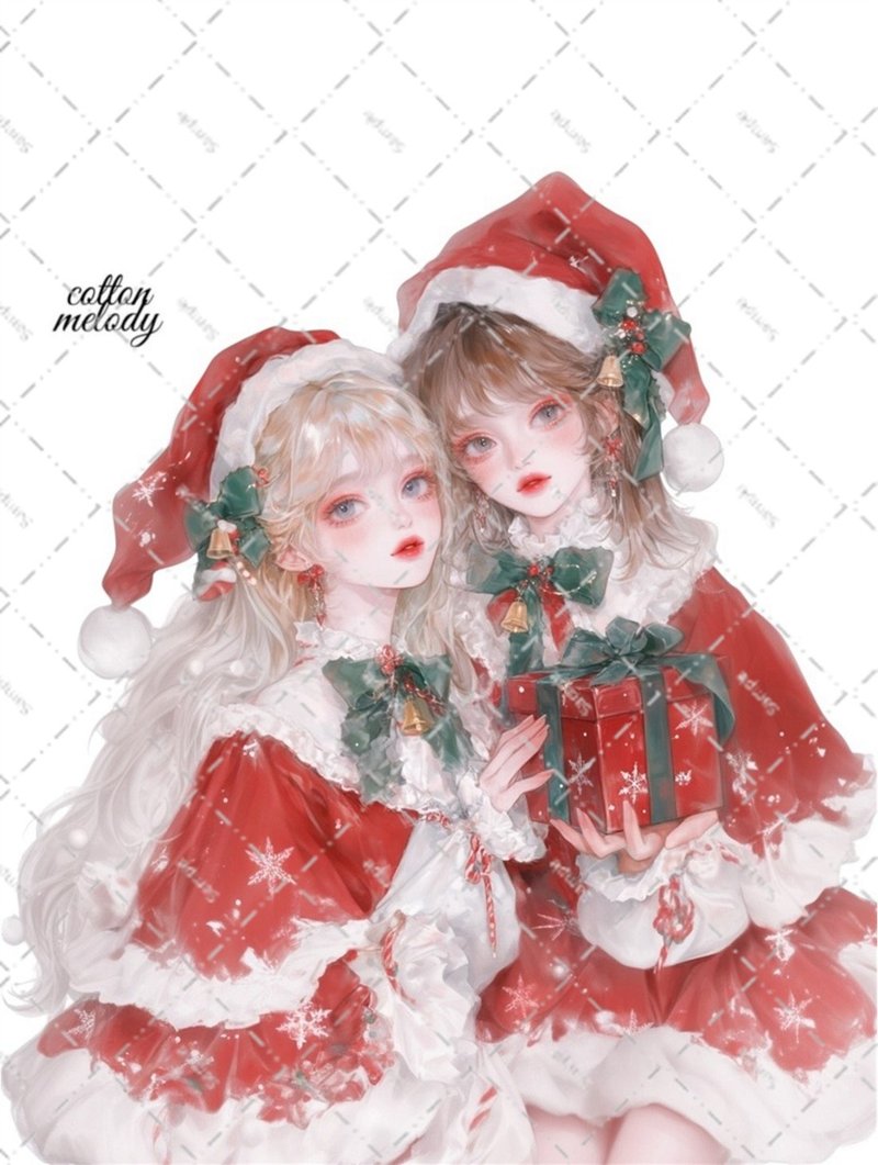 original sticker no.7527 人物ステッカー オリジナルステッカー 人物ステッカー 女の子ステッカー オリジナル人物ステッカー - 貼紙 - 紙 