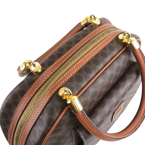 日本直送 名牌中古包 】CELINE セリーヌ マカダム ブラゾン